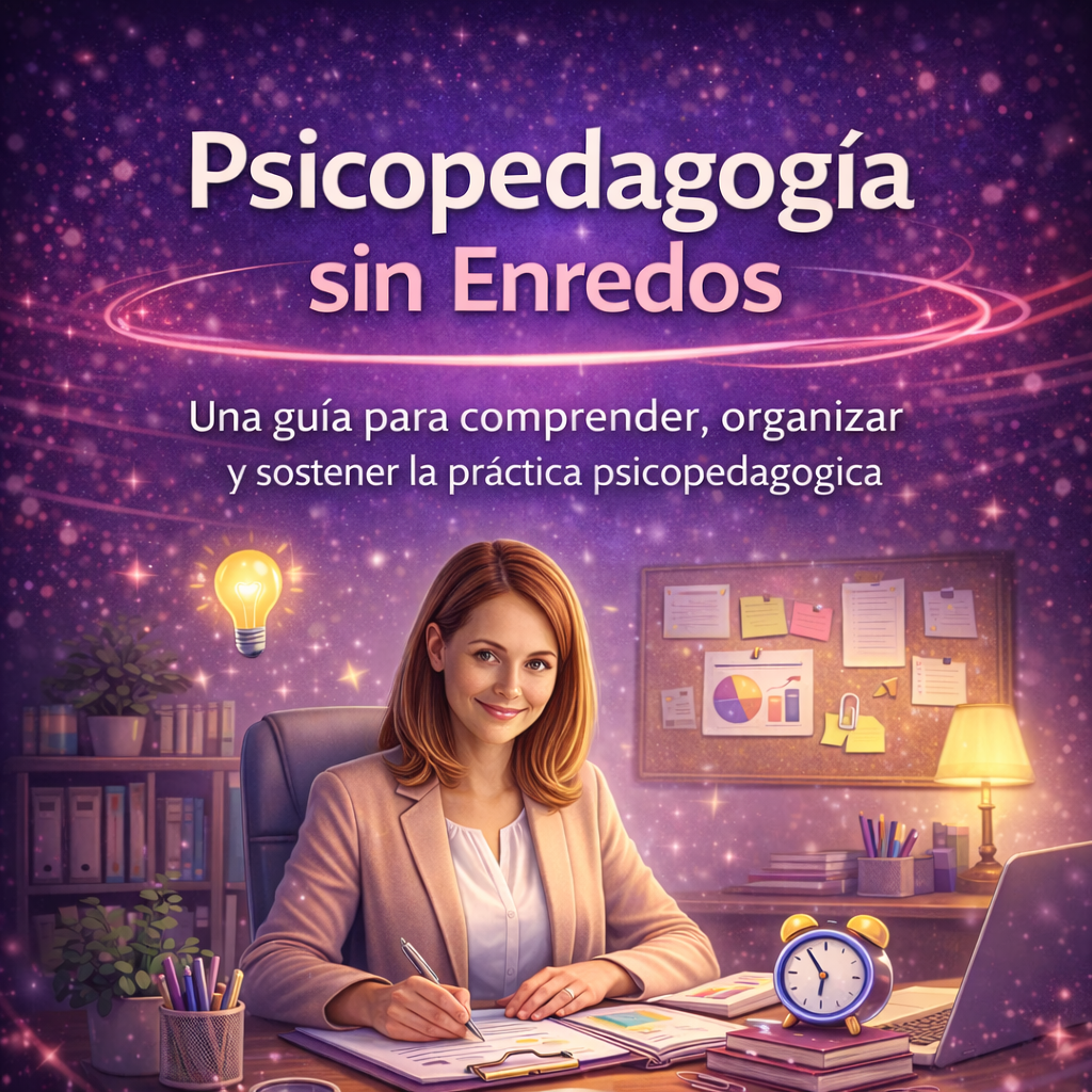 Psicopedagogía sin Enredos: El e-book que ordena toda tu práctica psicopedagógica; Formato pdf 
