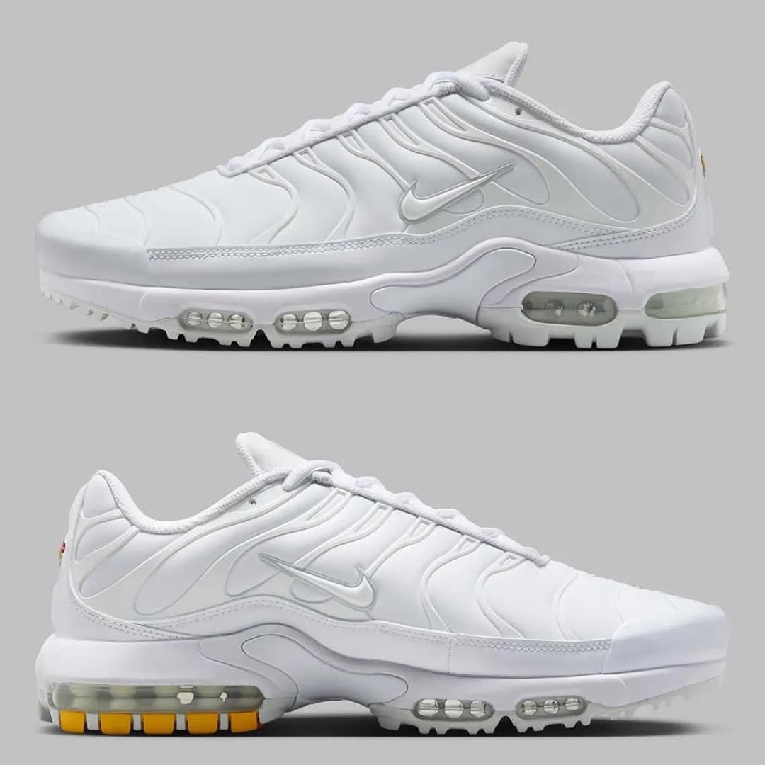 White Air-Cushion Nike tn Sneakers