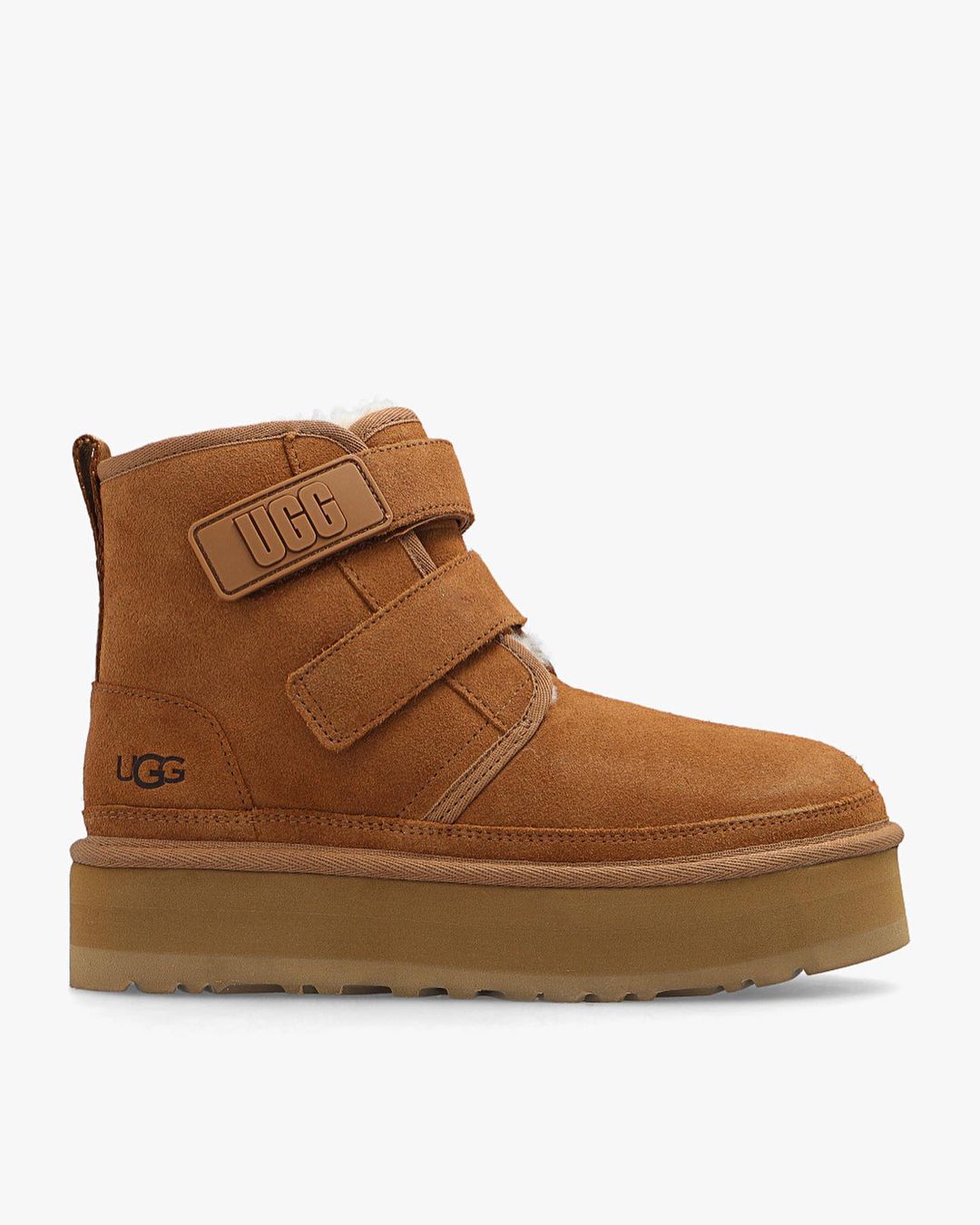 UGG Suede Buckle Boots