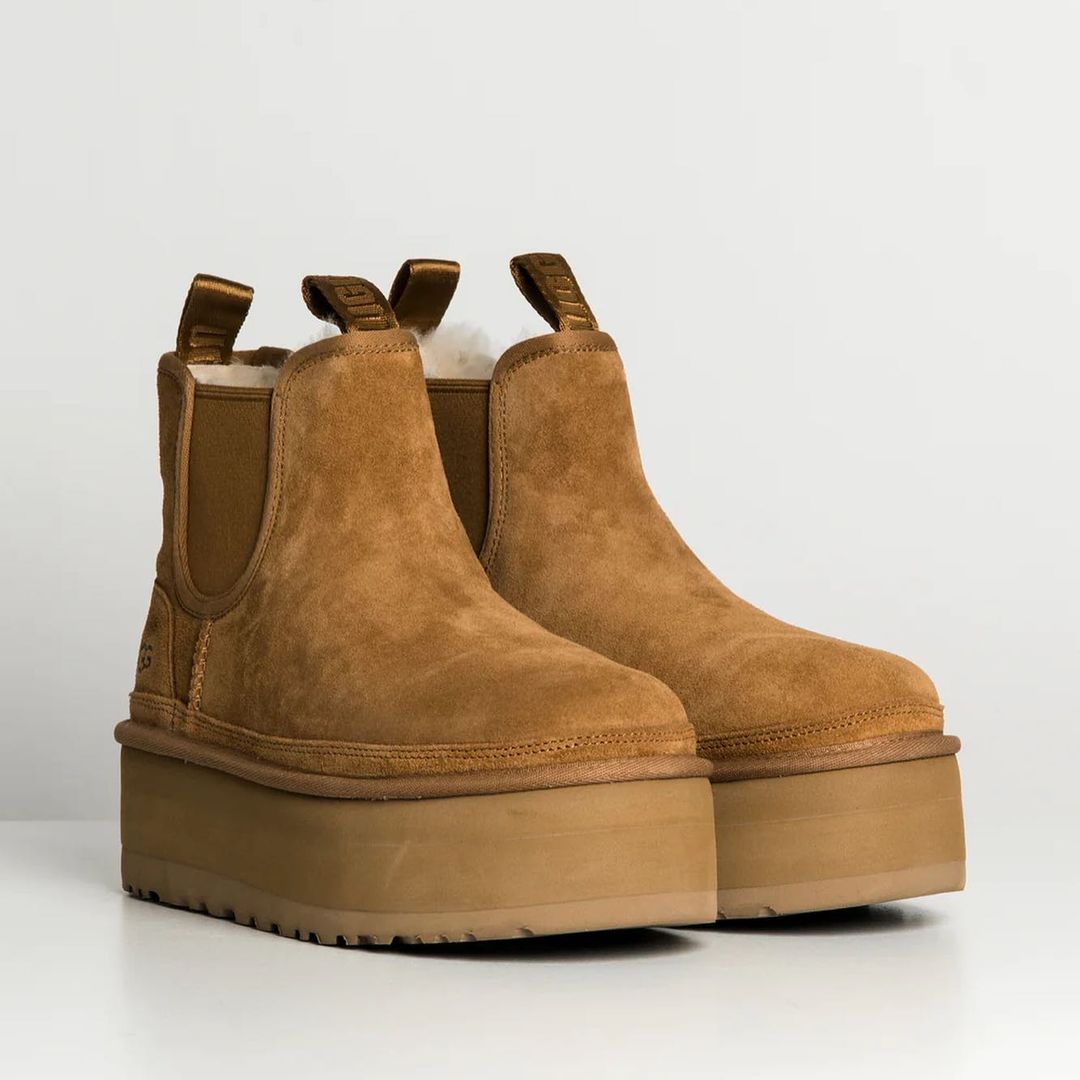 UGG Women's Platform Suede Boots