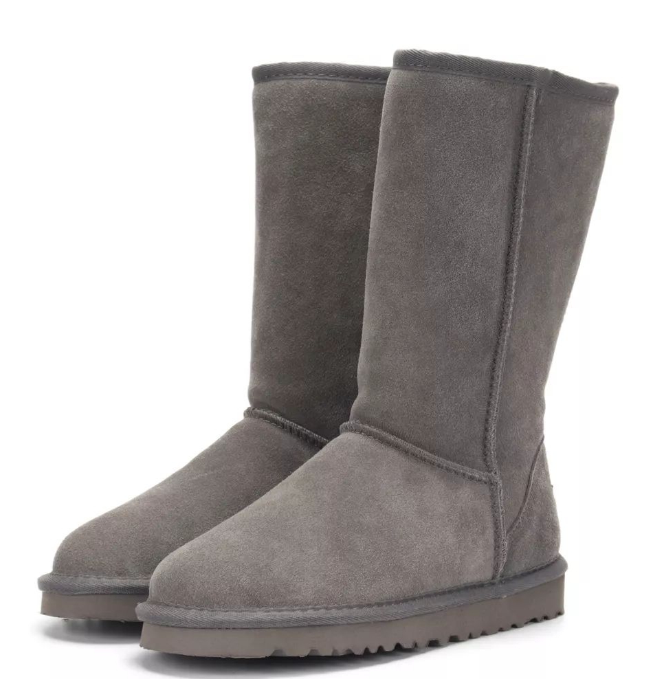 UGG Gray Suede Boots