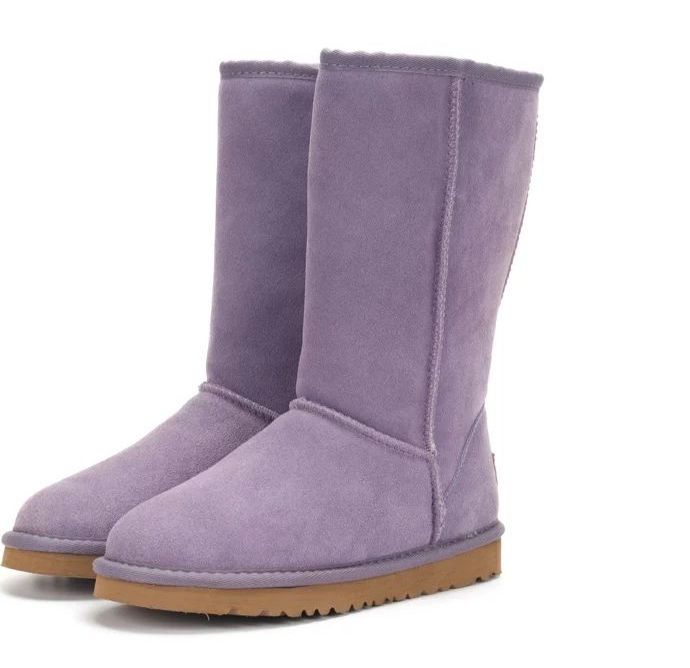 UGG Purple Suede Boots