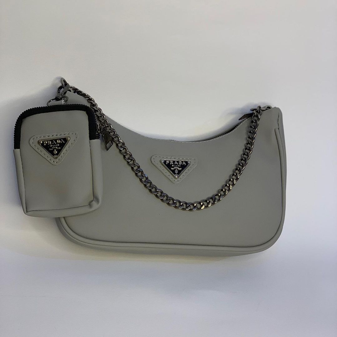 Prada Shoulder Bag with Pouch