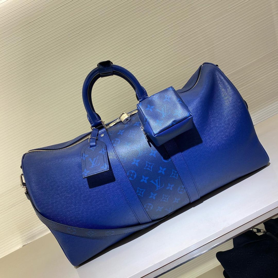 Designer Leather Travel Bag