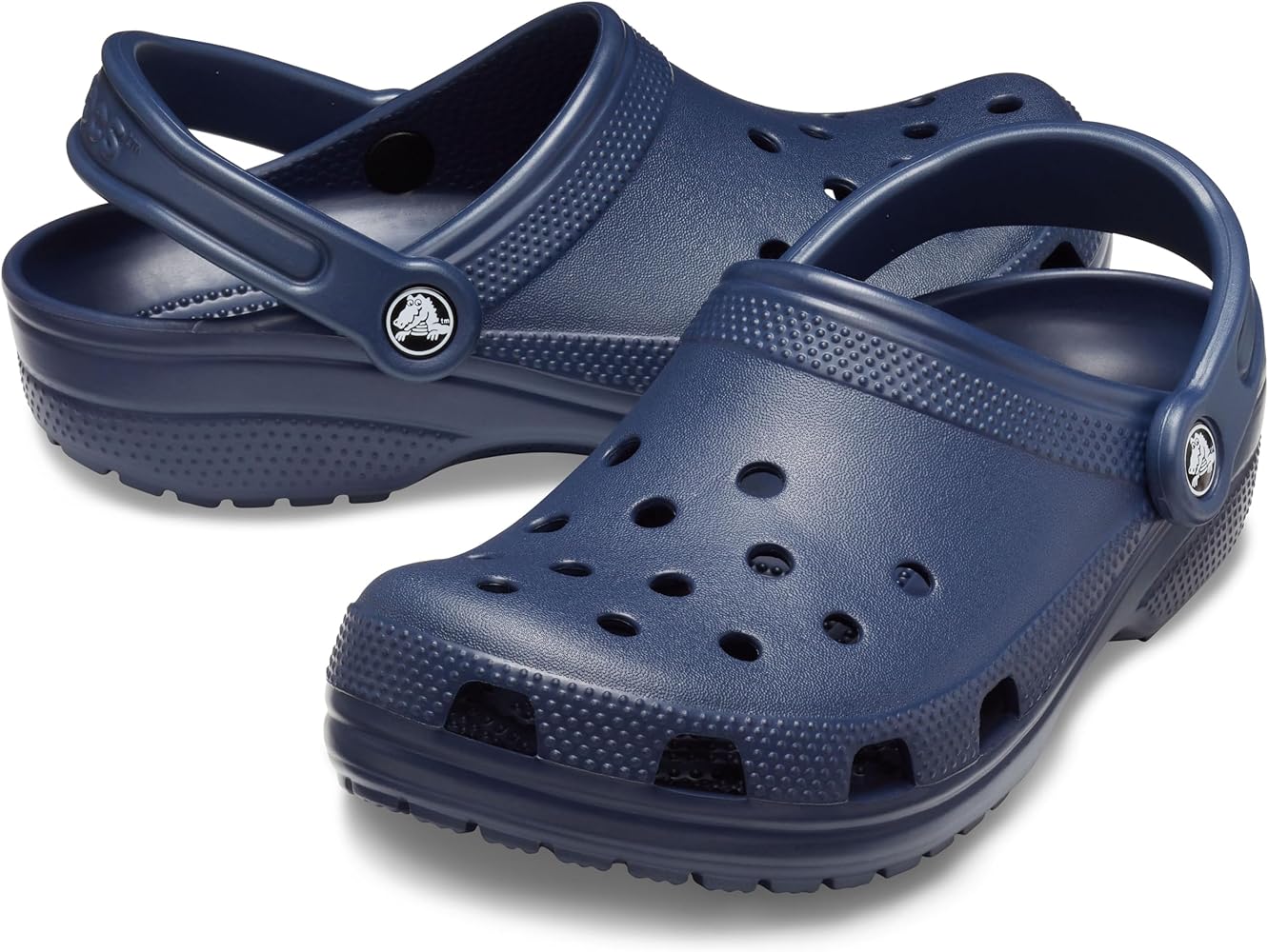 Navy Blue Crocs