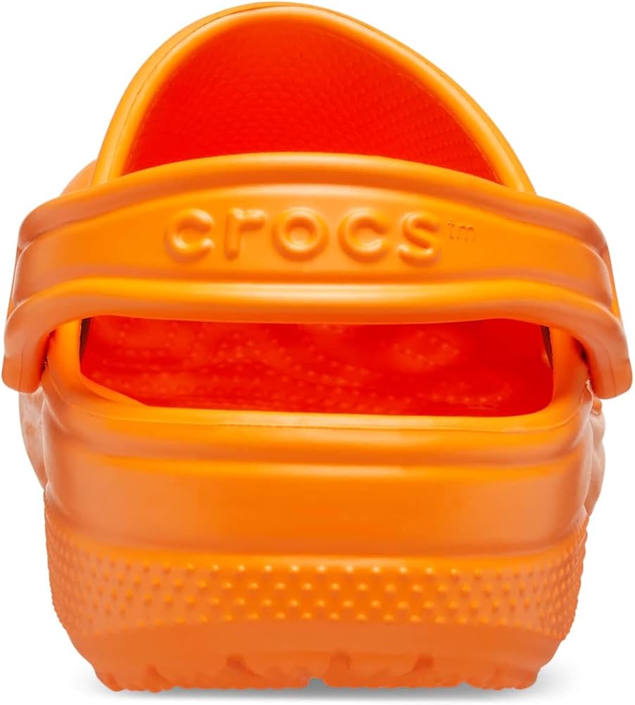 Orange Crocs