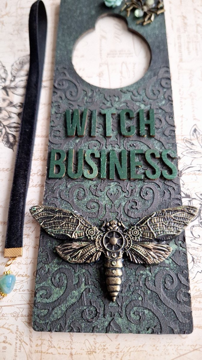 Witch Business - Do Not Disturb Door Sign