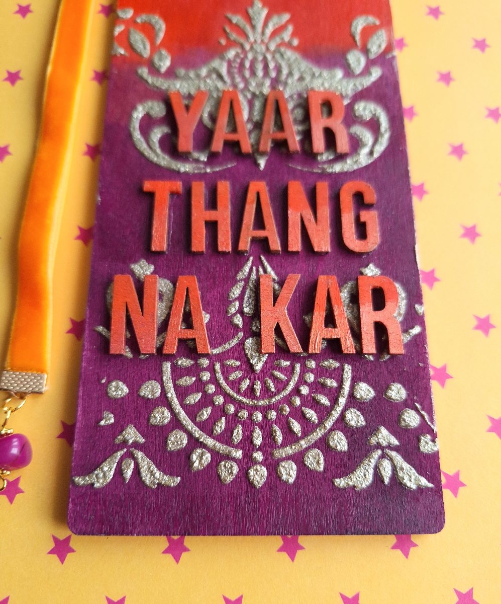 Yaar Thang Ne Kar - Do Not Disturb Door Sign