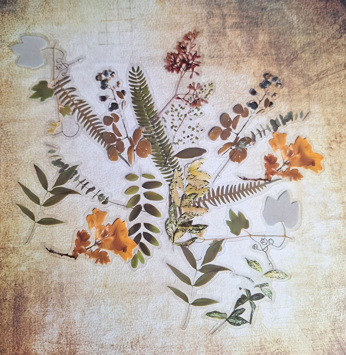 Fallen Leaves Sticker set