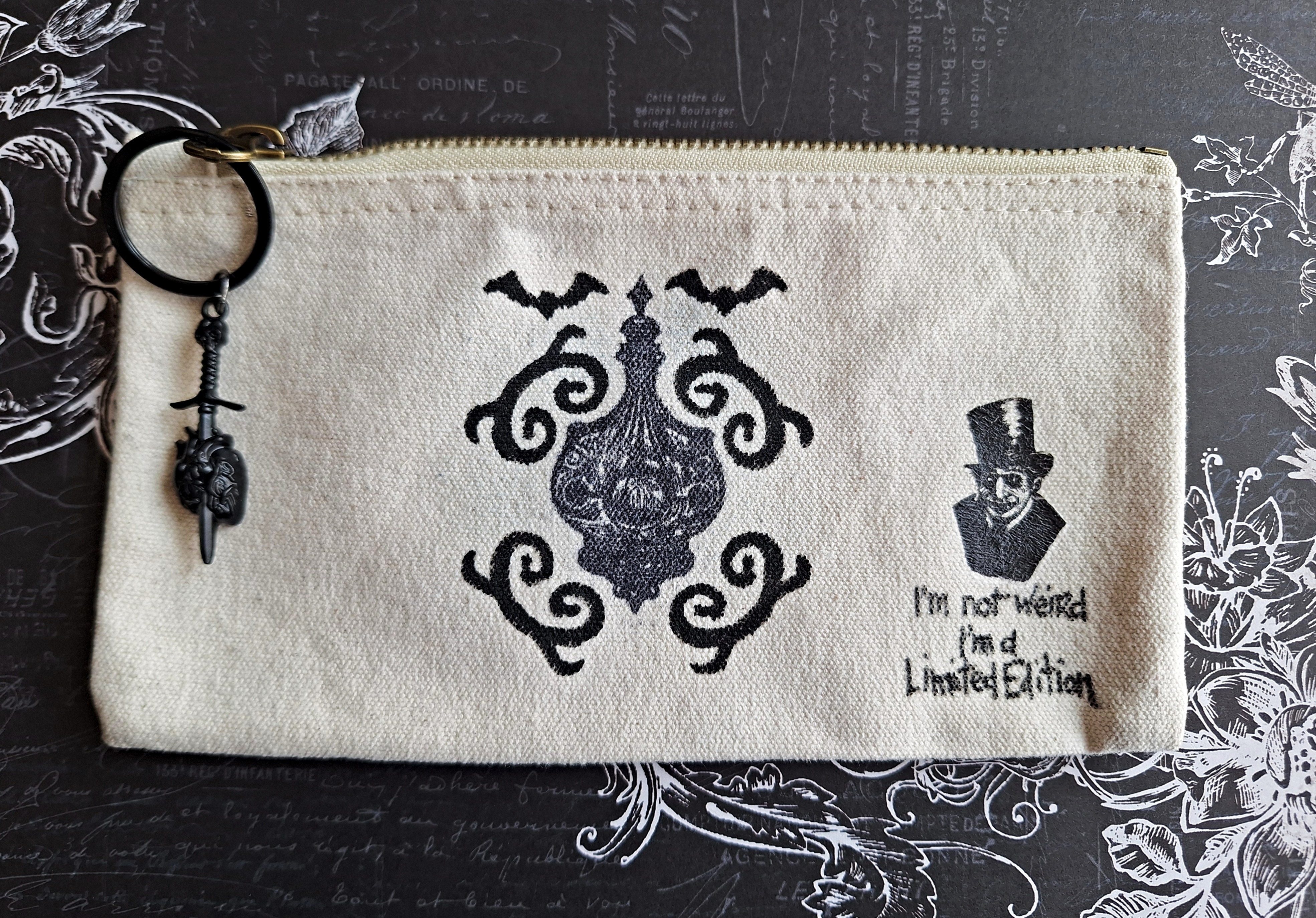 I'm not Weird, I'm Limited Edition- Zipper Pouch