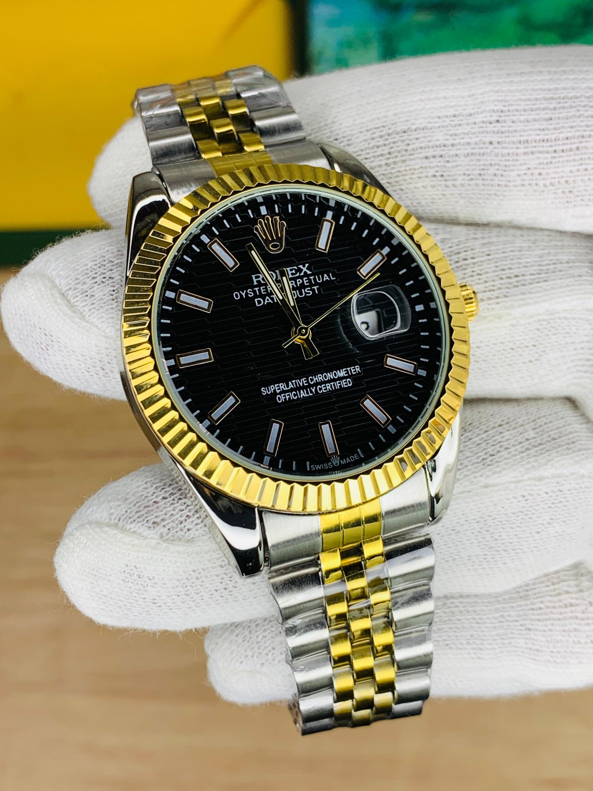 Rolex Oystre Superlative Chain Watch