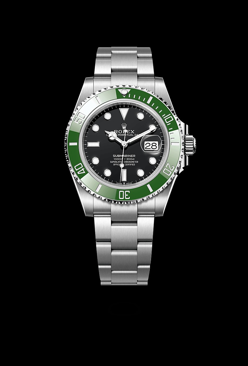 Rolex Submariner With Black Dial