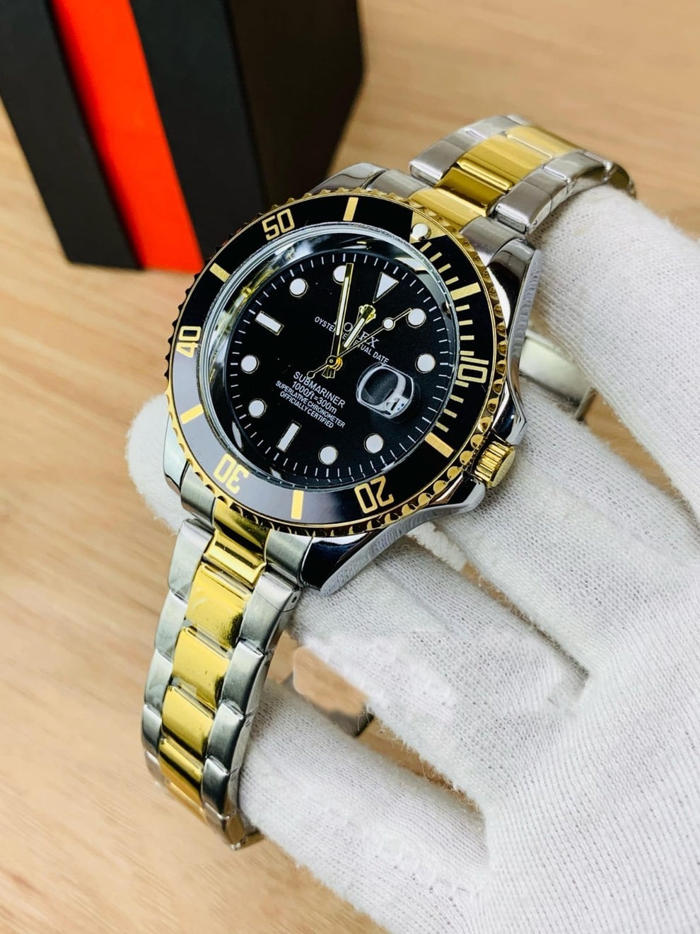Rolex Black Submariner Watch