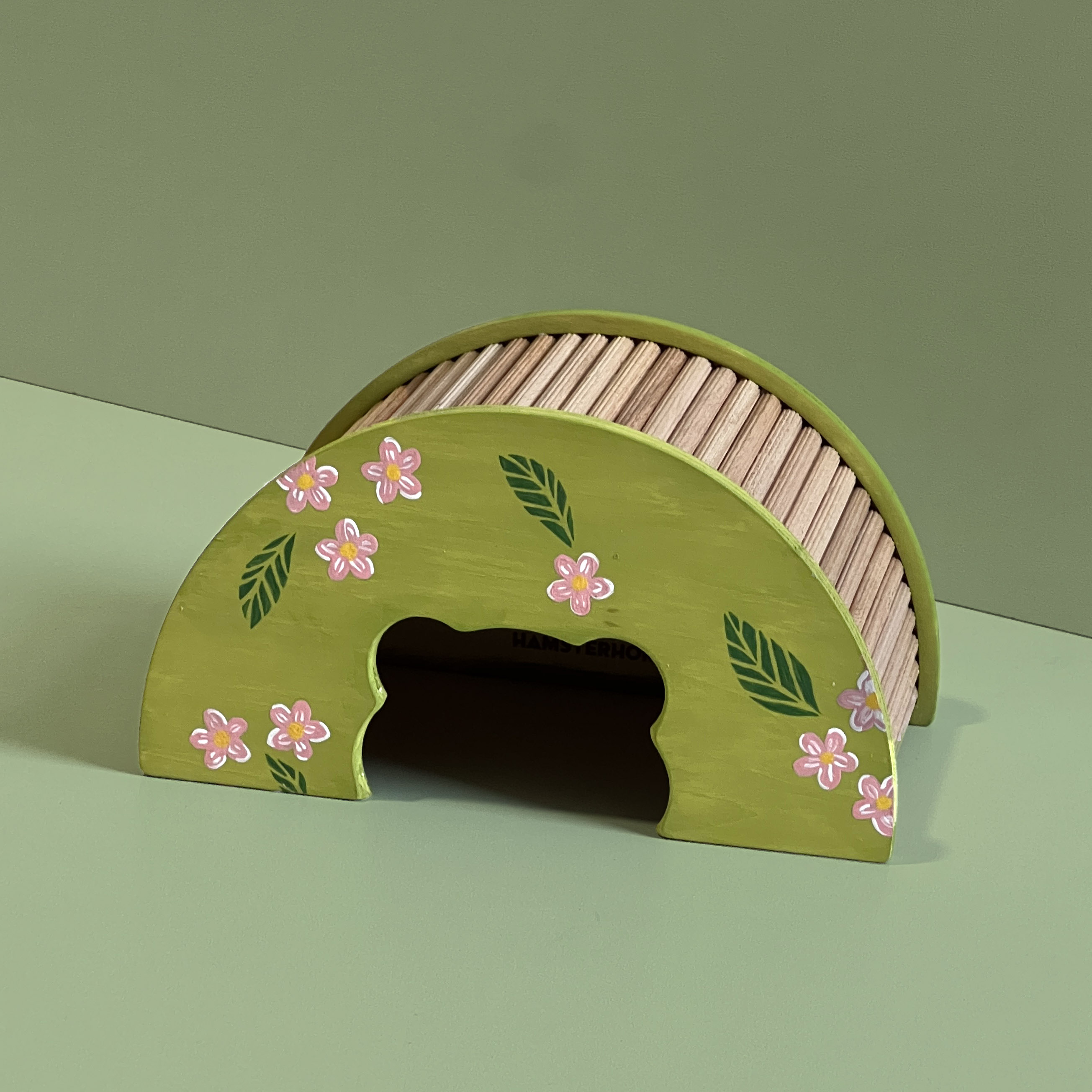 Pinke Blumen Versteck