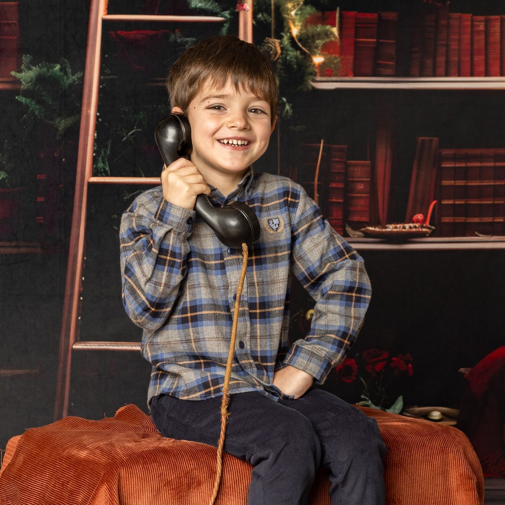 Chemise Victor en flanelle de coton