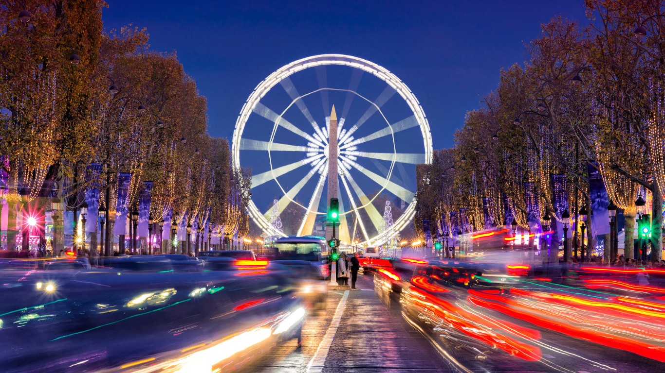 Paris, Versalhes, Mercados de Natal e DisneyLand (2 parques)