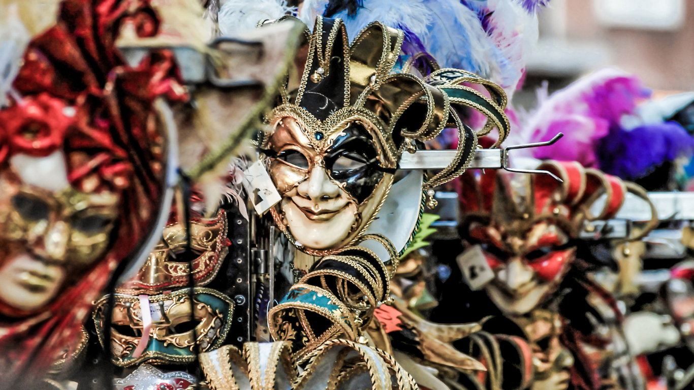 Carnaval Veneziano, Florença e Roma