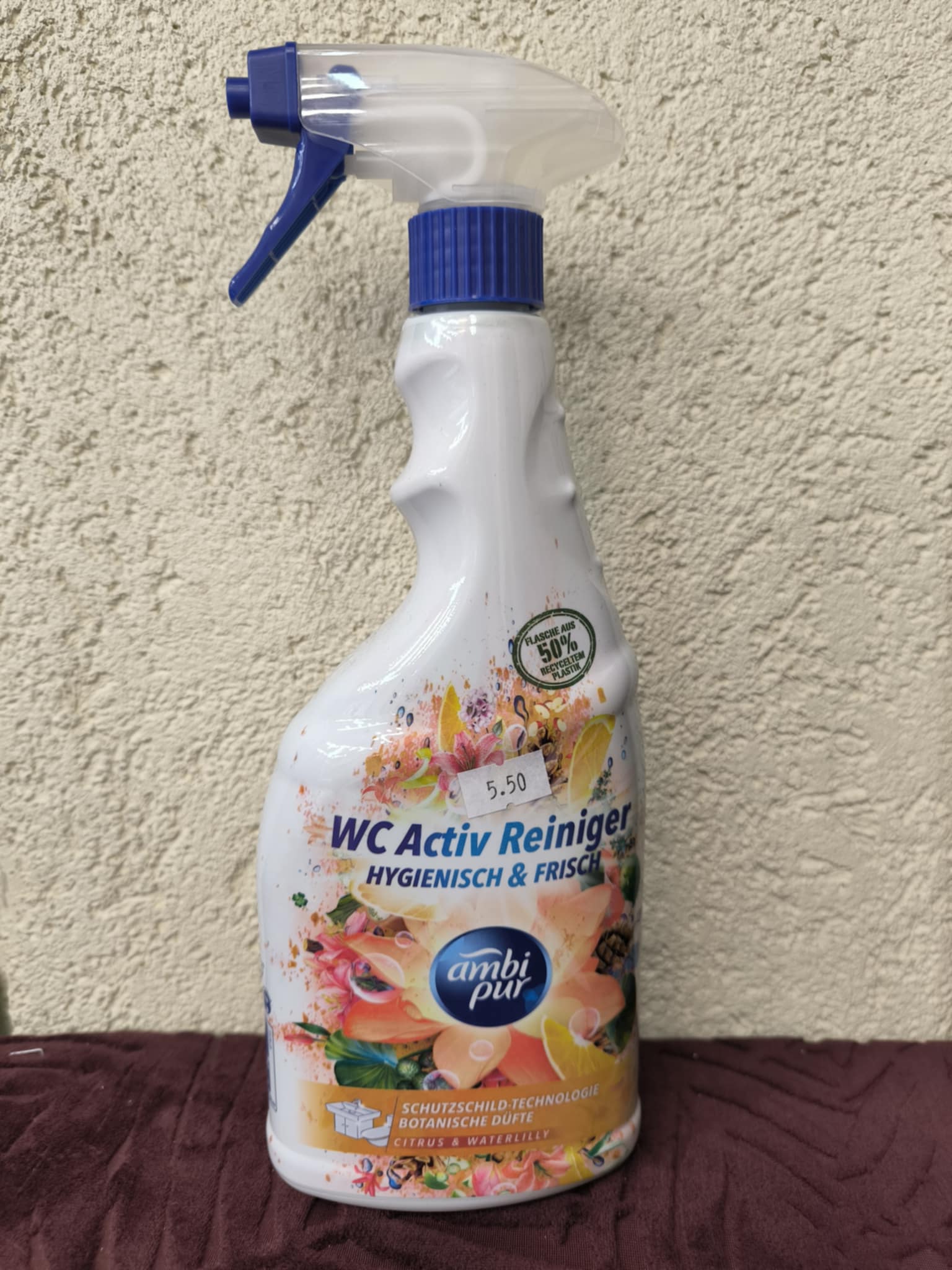 WC activ valiklis
