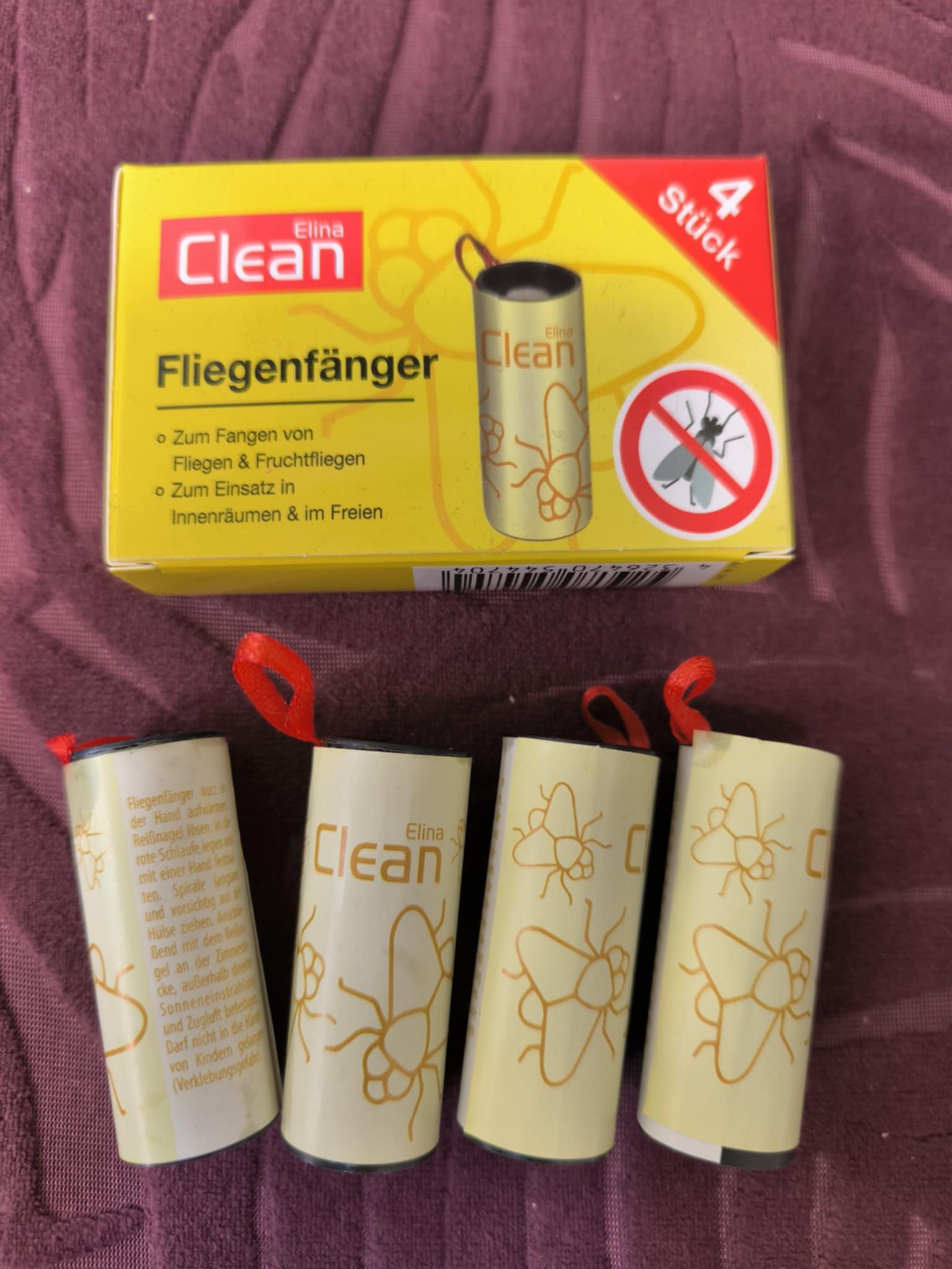 Musgaudis juostelės Elina Clean, 4 vnt.