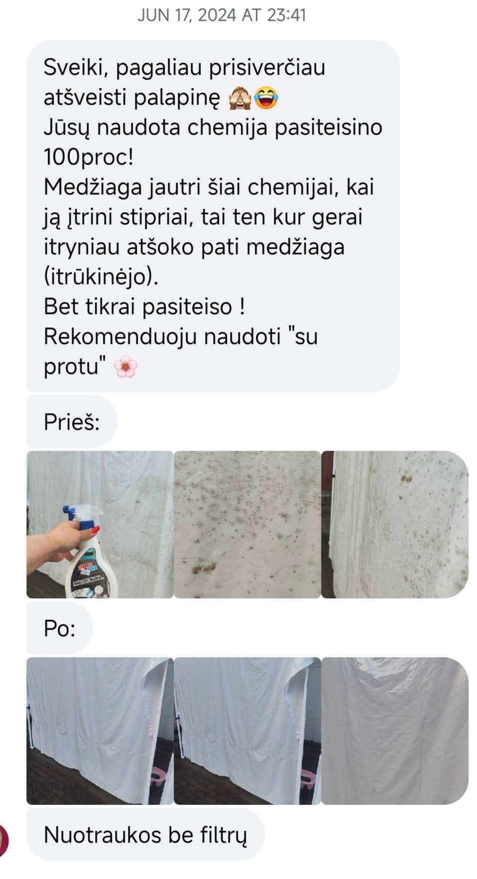 Chiaro Luce purškiklis nuo pelėsio 750 ml