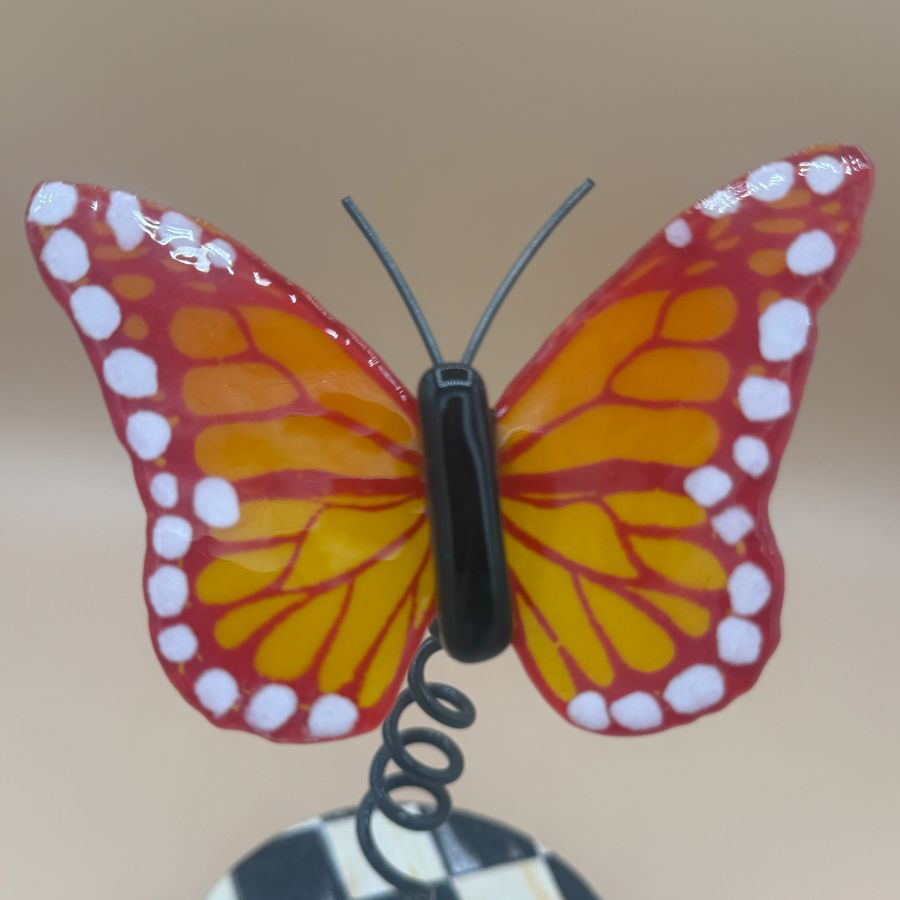 Fused Glass - Whimsy Butterfly B008