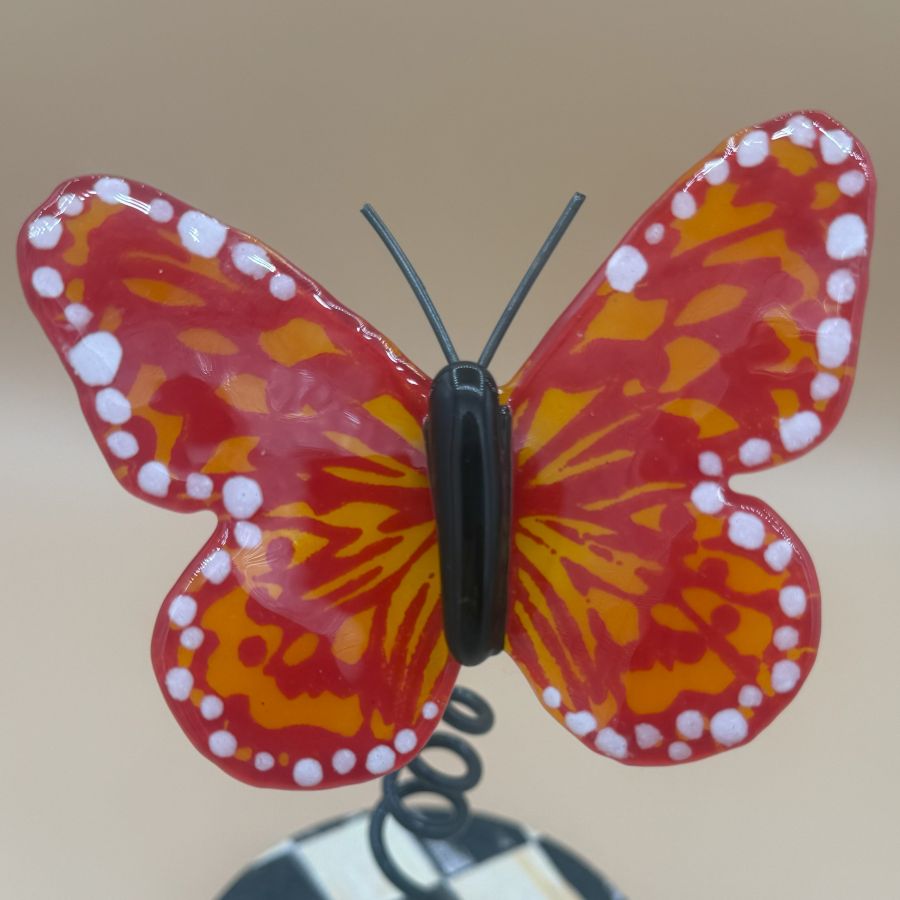Fused Glass - Whimsy Butterfly B010