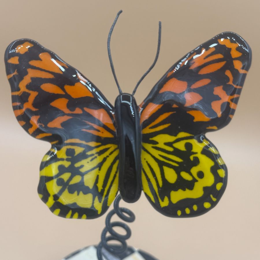 Fused Glass - Whimsy Butterfly B012