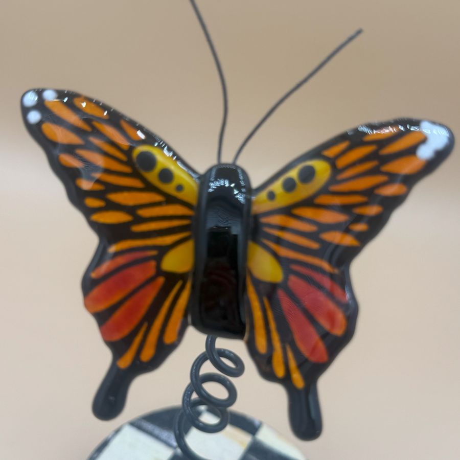 Fused Glass - Whimsy Butterfly B020