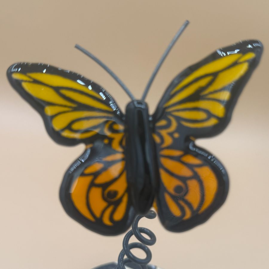 Fused Glass - Whimsy Butterfly B022