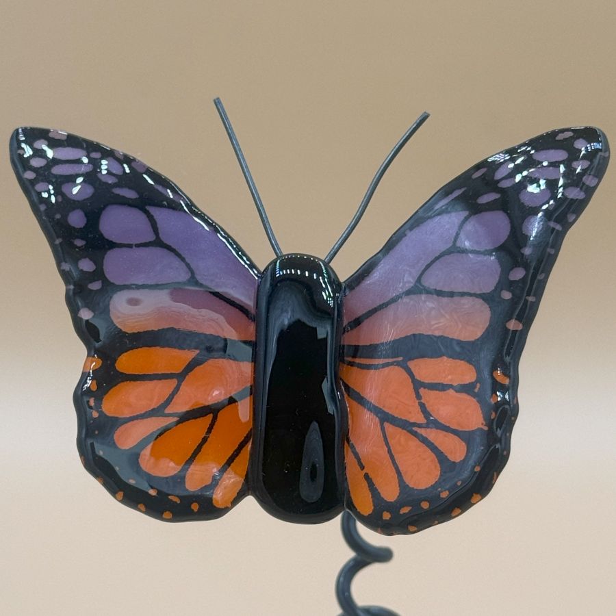 Fused Glass - Whimsy Butterfly B025