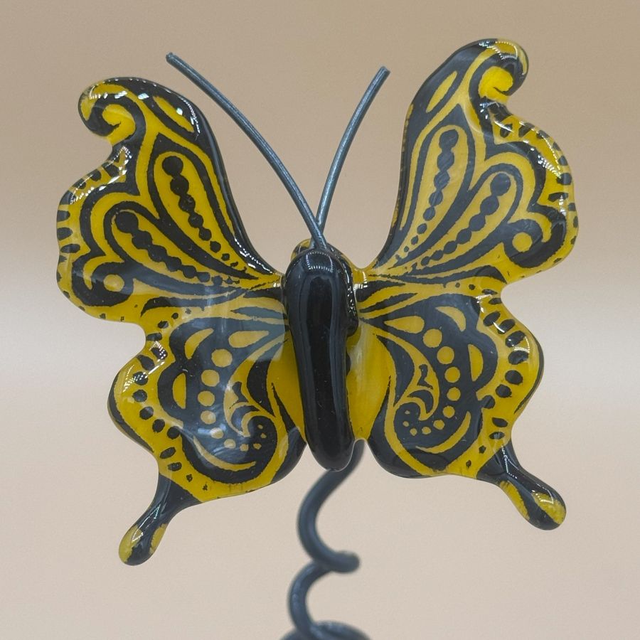 Fused Glass - Whimsy Butterfly B026
