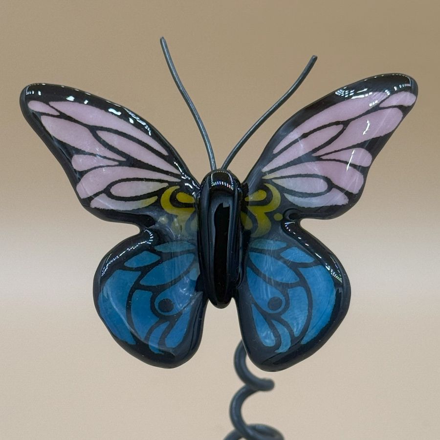 Fused Glass - Whimsy Butterfly B029