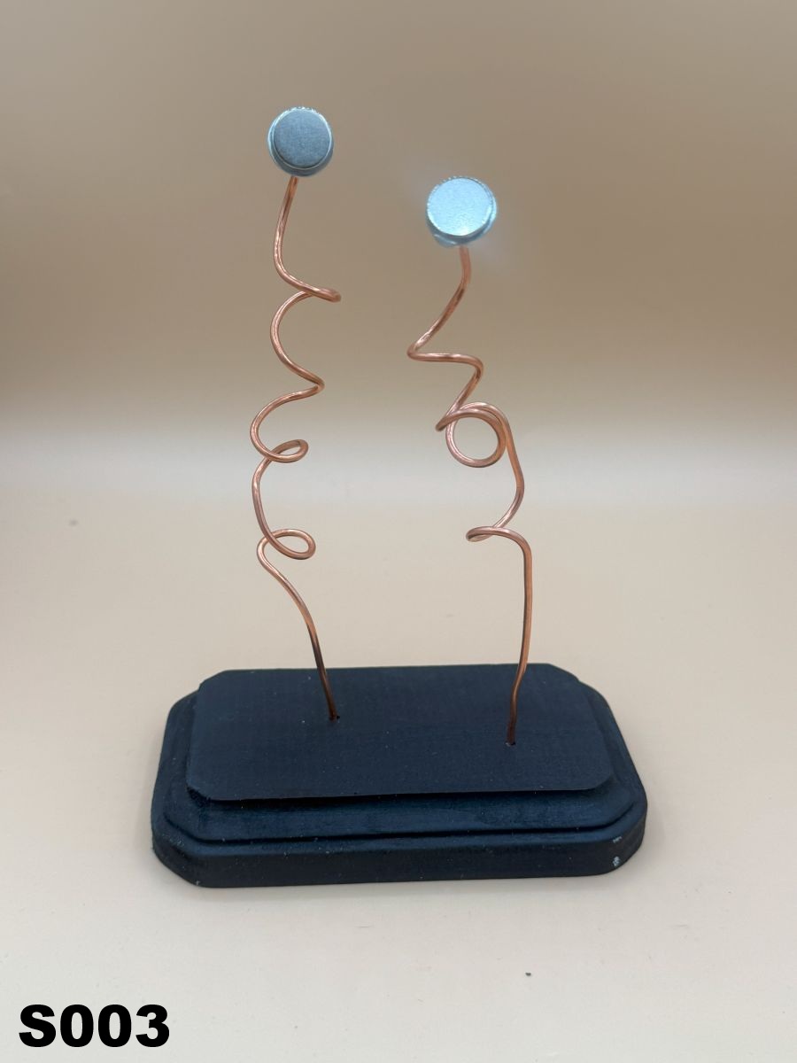 Decorative Fused Glass Display Stands and Frames