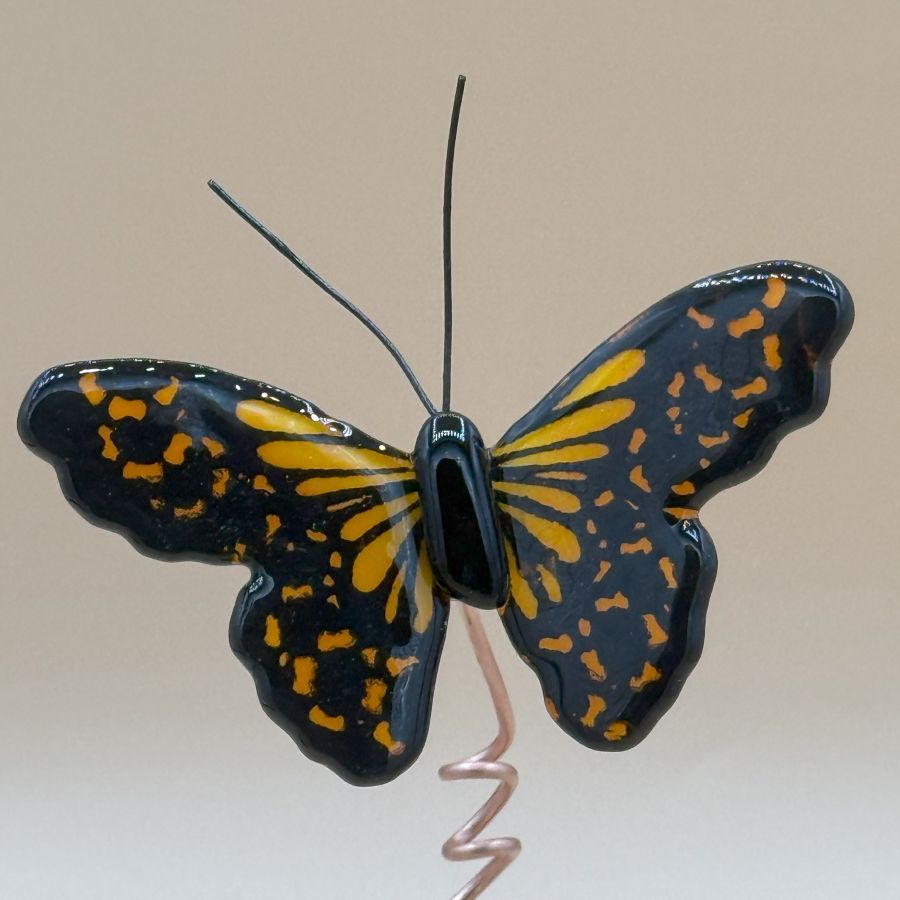 Fused Glass - Whimsy Butterfly B037