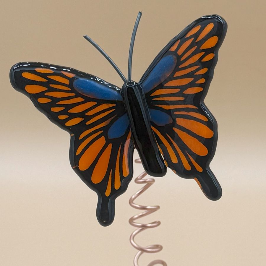 Fused Glass - Whimsy Butterfly B041