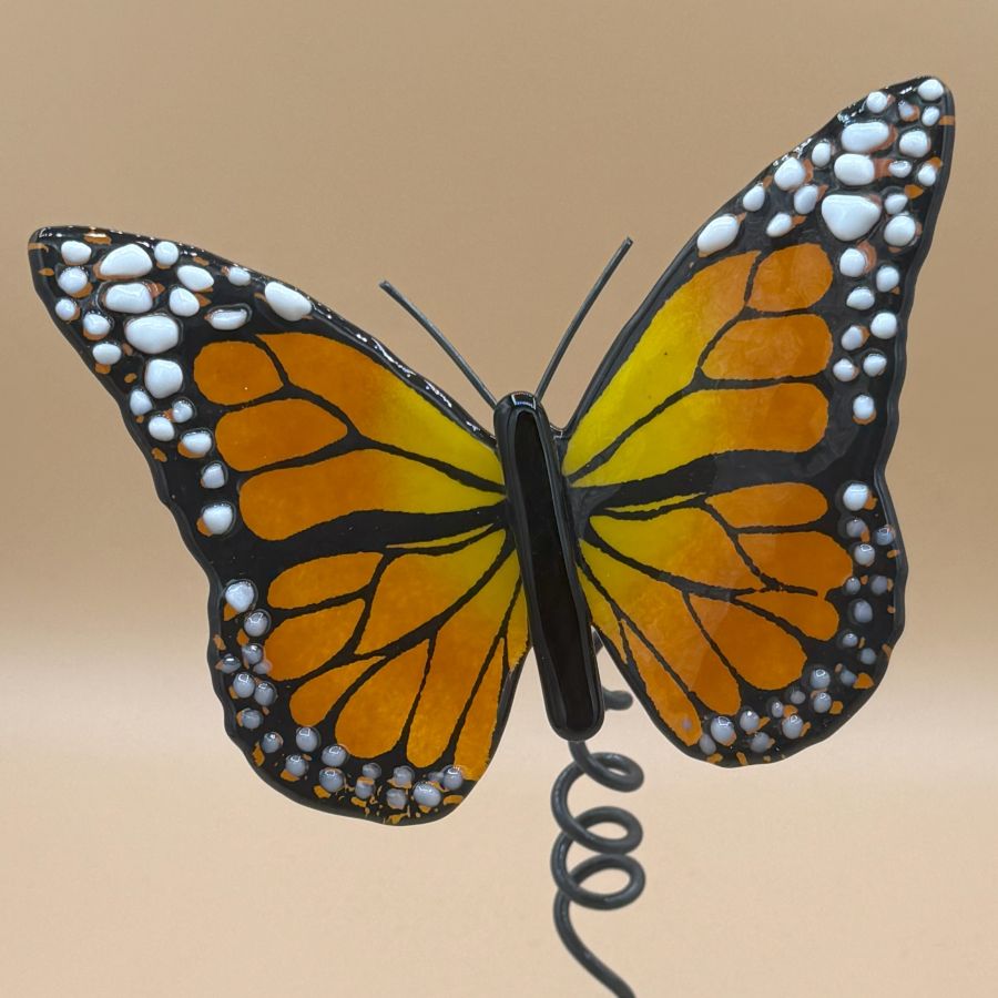 Fused Glass - Whimsy Butterfly B042