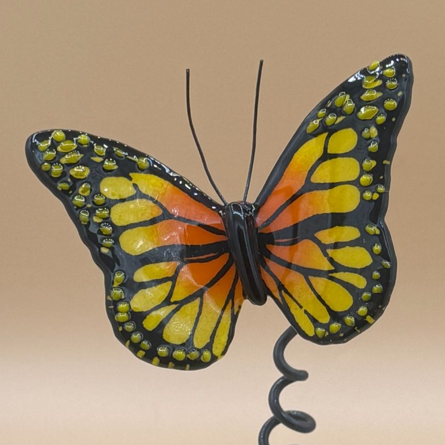 Fused Glass - Whimsy Butterfly B043