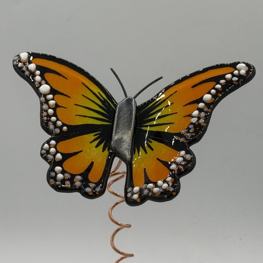 Fused Glass - Whimsy Butterfly B046
