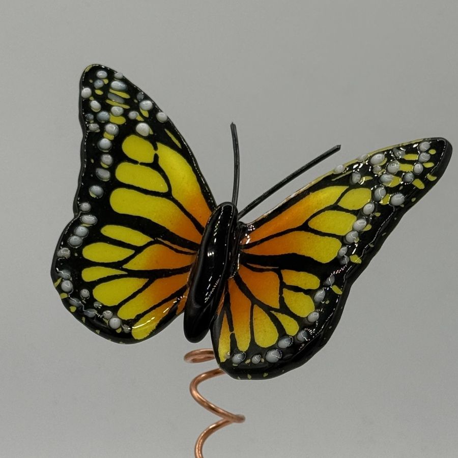 Fused Glass - Whimsy Butterfly B047