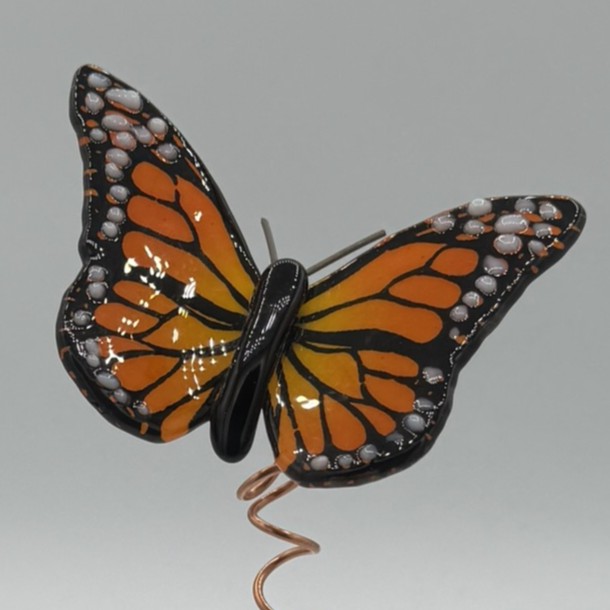 Fused Glass - Whimsy Butterfly B048