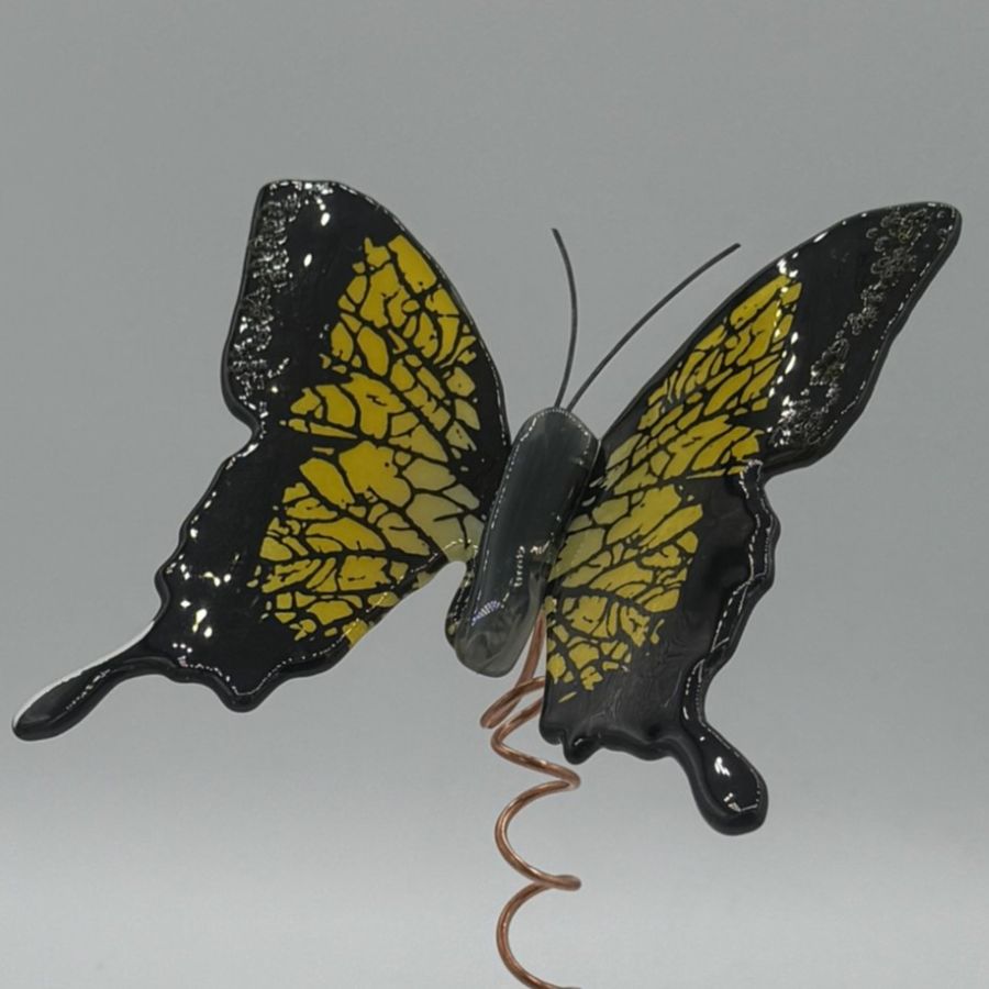 Fused Glass - Whimsy Butterfly B049