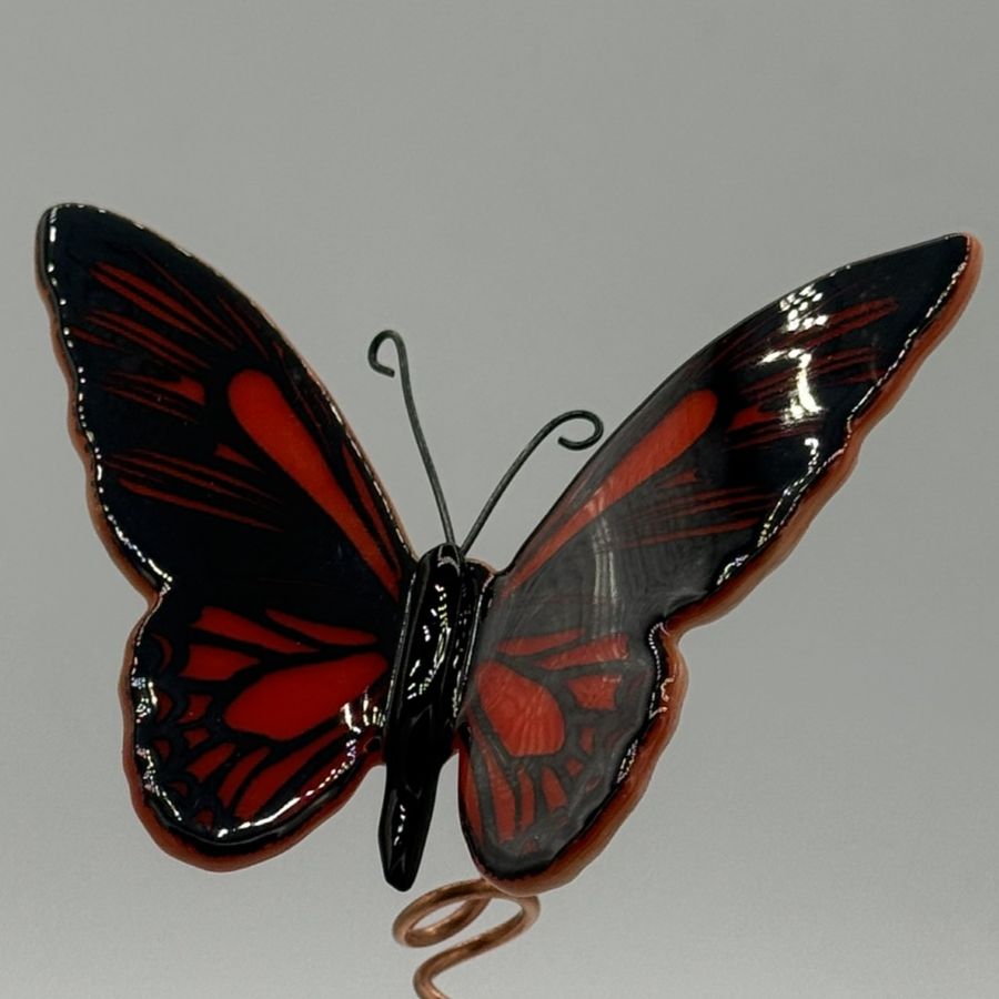 Fused Glass - Whimsy Butterfly B056