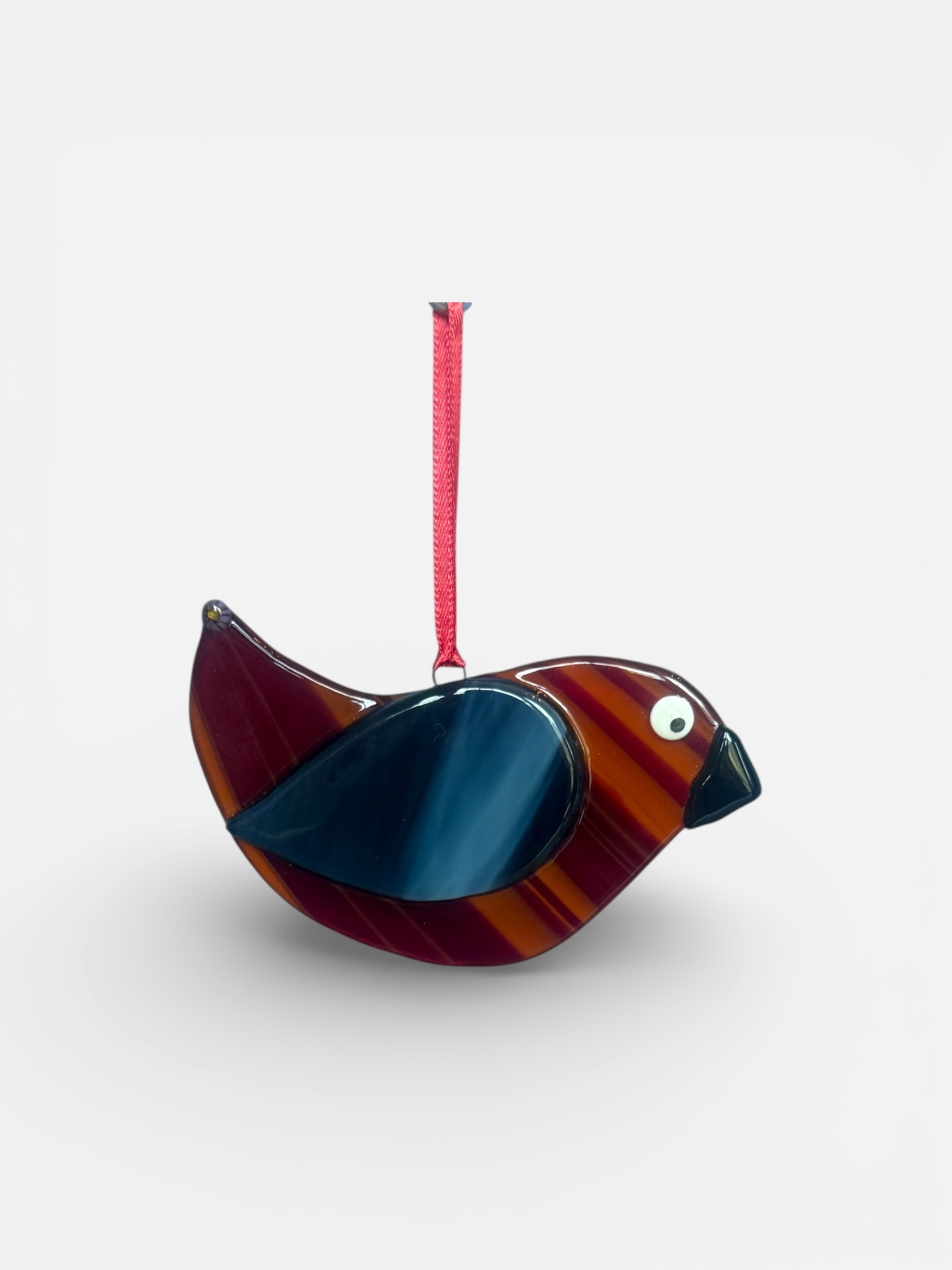 Whimsical Glass Bird Sun Catcher