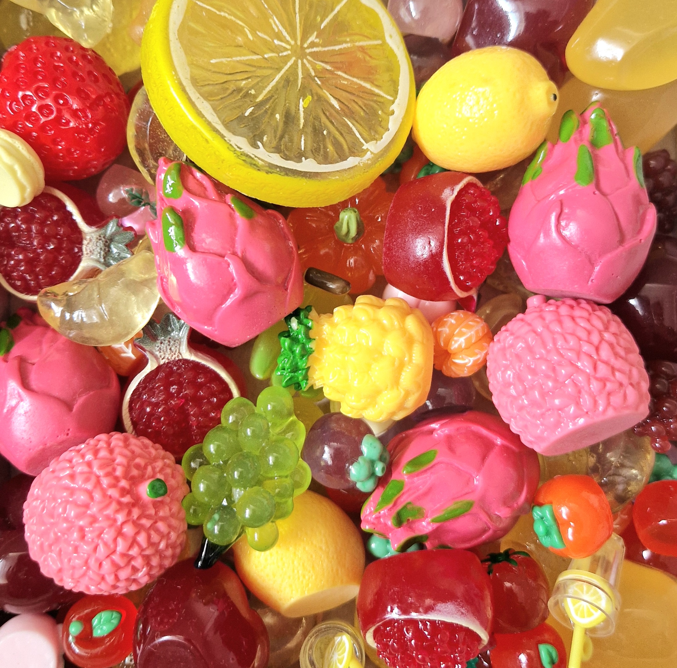 Assorted Fruit-Shaped Candies