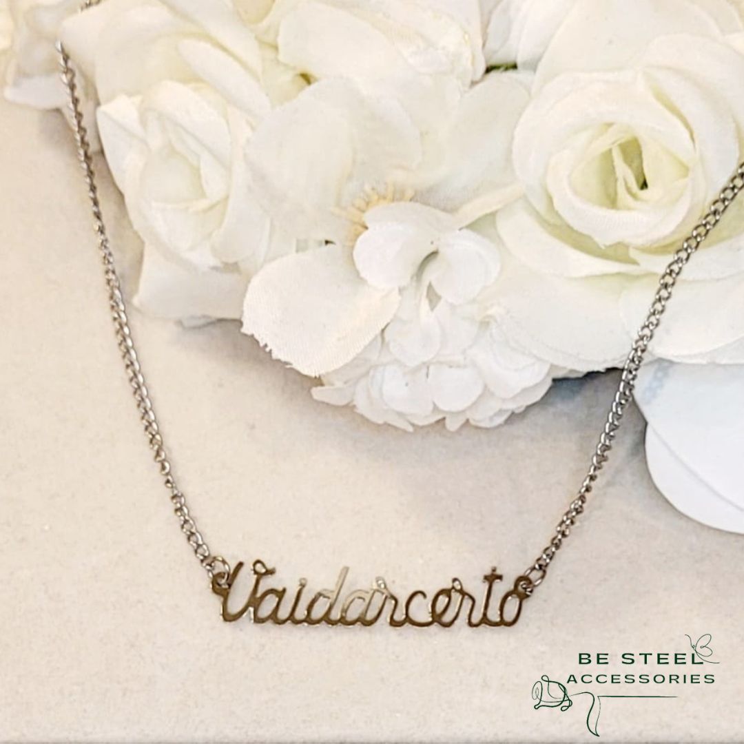 Colar "VAI DAR CERTO"