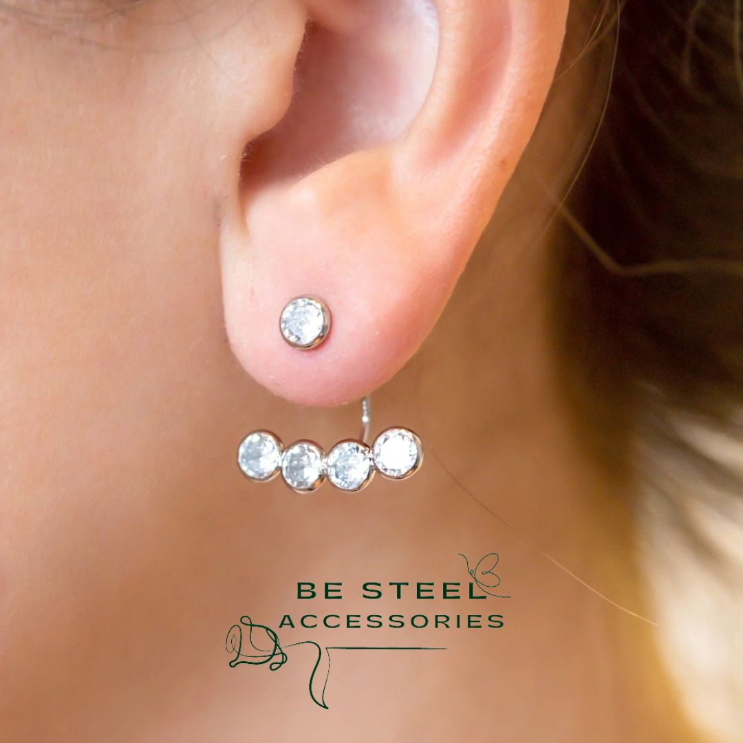 Brinco Grace Kelly Zircônia