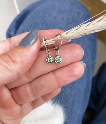 Argola Tranqueta com Ponto de Luz