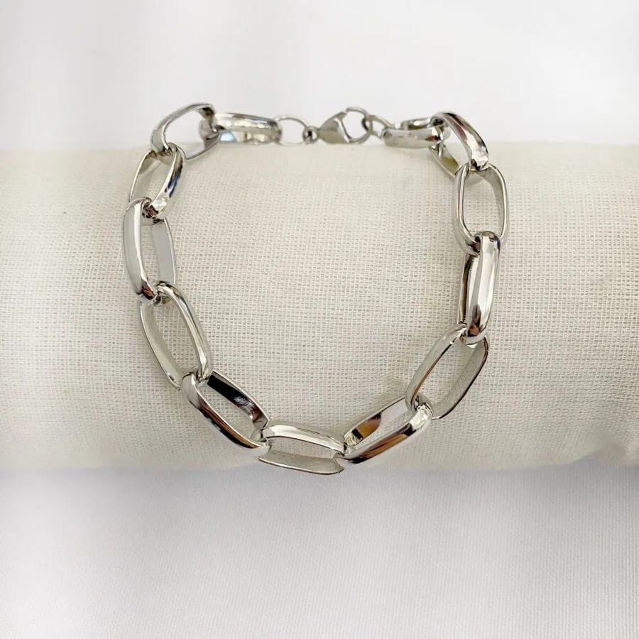 Pulseira Elo Cartier Oval 9mm