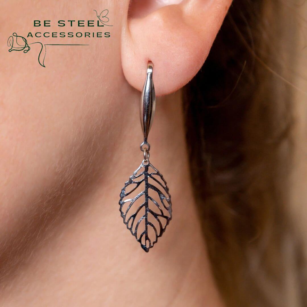 Brinco Gancho Folha