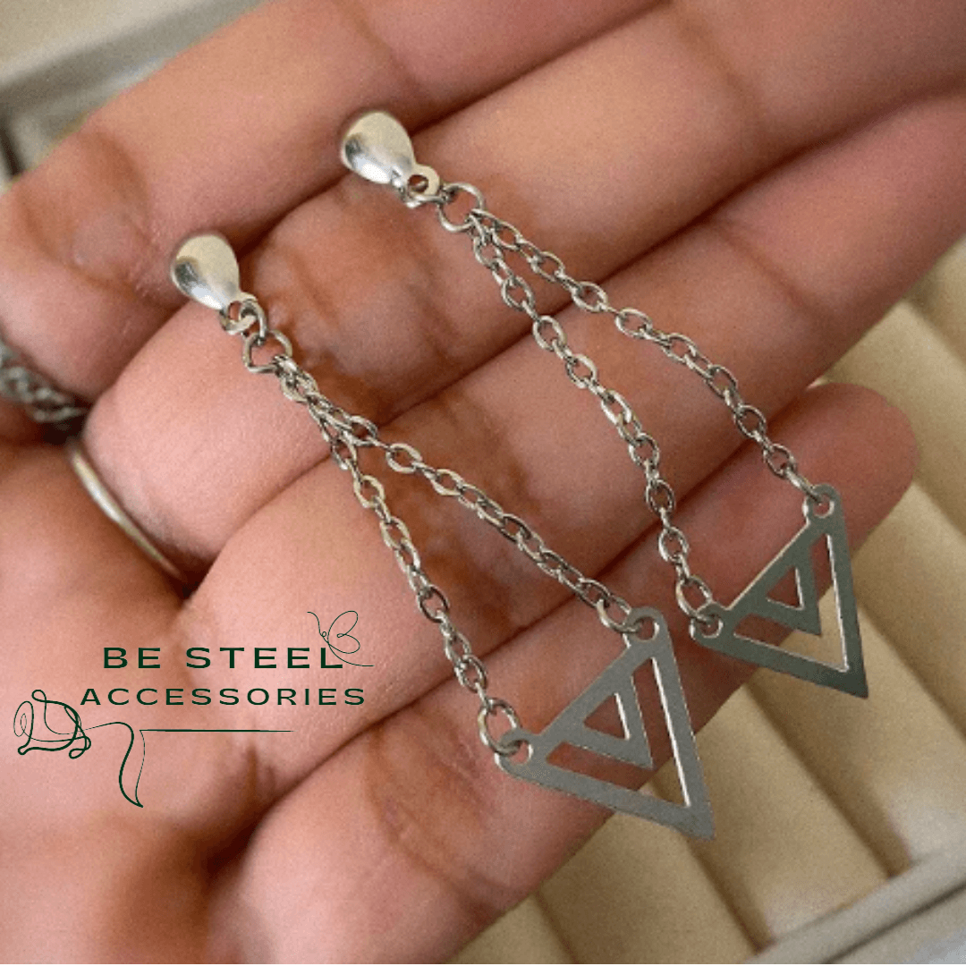 Brinco Corrente Triângulo
